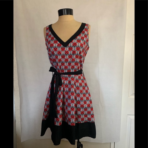Retrolicious Dresses & Skirts - Retrolicious Lady Bugs Dress size M New with Tags.